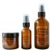 REVIVE Skin Health 3-Step Skincare Collection with Skin Health Essential Oil Blend - Radiance Cleanser Renewal Serum and Replenish AM/PM Moisturizer - Non-Toxic Skincare