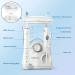 Torpyu Sonic Electric Toothbrush with Water Flosser - 11 Tips, 600ML Tank, Dental Oral Irrigator Combo | White - Buy Online on GoSupps.com