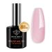 Modelones assembly gel for gel nails UV/LED nail polish builder gel for nails UV gel for nail extension and modeling nail art gel nail color gel 15ml (glitter pink))
