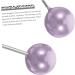 DRESSOOS 1 Pair Dimple Trainer Personal Face Trainer Exerciser Exercise Lips Trainer Tool Beauty Tools Jaw Trainer Cheeks Balls Exercise Device Alloy Purple Thin Face 4.30X2.50X0.80CM Purple - Buy Online on GoSupps.com
