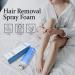 300ml Hair Removal Spray Foam for Women & Men - Painless Depilatory for Pubic Area, Bikini, Body, Legs, and Armpit - Natural Gentle Formula - 10.1 Fl Oz Cucumber - Buy Online on GoSupps.com