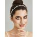 SWEETV Rhinestone Bridal Headband - Silver Crystal Wedding Hairpiece for Bride, Bridesmaid & Flower Girl - Buy Online on GoSupps.com