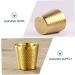 Minkissy 2-Pack Razor Shell Cup - Stainless Steel Shaving Foam Holder for Men | Durable 304 Metal Shaving Accessories - Buy Online on GoSupps.com