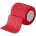 Sports Tape for Athletes - Non-Sticky Easy to Tear First Aid Injury Wrap for Fingers Ankles and Wrists - 1.97in x 14.75ft - Red - Buy Online on GoSupps.com