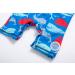 BONVERANO Baby Boy Sunsuit/Swimsuit with Cap | UPF 50+ Sun Protection | 2-3 Years | Blue Red Whale - Buy Online on GoSupps.com