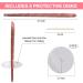 16 Pcs Beeswax Ear Candles Kit for Ear Wax Removal - Natural Organic Candling Cones with Drip Protectors & Cotton Swab - Unblock Ears Safely - Buy Online on GoSupps.com