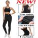 NEW YOUNG 3 Pack High Waisted Leggings with Pockets for Women - Tummy Control Workout Yoga Pants - Black - Large-X-Large - Buy Online on GoSupps.com