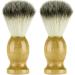 Routinfly Men's Badger Hair Shaving Brush - Premium Wooden Handle Razor Tool for Smooth Shaves - Buy Online on GoSupps.com