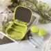 Portable Contact Lens Case - Green Contact Lens Etui - Plastic Storage Box for Travel | Random Color - Buy Online on GoSupps.com