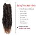 6 Packs Pre-Twisted Jump Twist Hair - 14 Inch Small Passion Twist Crochet Hair | Synthetic Bomb Twist Hair (T27) - Shop Now for International Shipping! - Buy Online on GoSupps.com