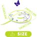 All For Paws 2 in 1 Automatic Cat Toys - Hide & Seek Flutter Bug Spinner for Indoor Cats - Buy Online on GoSupps.com