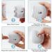 GUIJIALY Electric Nail Clipper Portable Automatic Nail Clippers for Adults Electric Nail Clippers White - Buy Online on GoSupps.com