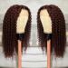 Nadula 10A Brazilian Reddish Brown Jerry Curly Lace Front Wig 24inch - Buy Online on GoSupps.com