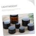 Buy Didiseaon 18 Sets Cream Bottle - Brown Glass Eye Cream Jars for Travel | Best Quality eCommerce International Shipping - Buy Online on GoSupps.com