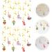 Alipis 2 Sets Flamingo Spiral Decorations | Luau Party Supplies Christmas Tree Decor & Hawaiian Balloons - Buy Online on GoSupps.com
