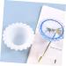 VILLCASE 3 Pcs Lace Dish Mold Vessel Tools Resin Tray Resin Tools Resin Saucer Bowl Manual Mold Plate Simple Whitex3pcs 8.6x4cmx3pcs - Buy Online on GoSupps.com