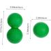 Lalafina Fascia Ball Massage Set | Peanut Fitness Shoulder Massager & Roller Balls | Effective TPE Yoga & Physical Therapy Devices for International Shipping - Buy Online on GoSupps.com