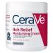 CeraVe Moisturizing Cream for Itch Relief | Anti Itch Cream with Pramoxine Hydrochloride | Relieves Itchy with Minor Skin Irritations, Sunburn Relief, Bug Bites | Fragrance Free | 19 Ounce