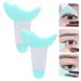 2PCS Silicone Mascara Eyelash Shield Applicator - Reusable Eye Makeup Tool in Blue | Multifunctional Eyeshadow Guard Pads - Buy Online on GoSupps.com