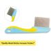Long Metal Nit Hair Comb for Effective Head Lice and Eggs Removal with Handle | S&S PRODUCTS - Buy Online on GoSupps.com