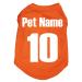Petitebelle Customizable National Themed Dog Shirt Holland Size XS Orange X-Small