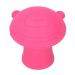 Double Chin Exerciser Convenient To Use Easy To Carry Prevent Skin Aging Long Service Life Masseter Trainer Bear Head Design For Home Office(Rose Bear)
