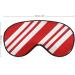 Buy Adjustable Candy Cane Sleep Mask for Women | Comfortable Eye Shades with Elastic Strap | Perfect Gift for Restful Sleep - Buy Online on GoSupps.com