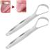 Buy Eco-Friendly Stainless Steel Tongue Cleaner & Scraper for Dental Health | Ideal for Home & Travel - Buy Online on GoSupps.com
