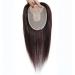 Natural Black 30 cm Clip-In Hairpiece Topper - 13 x 15 cm Crown Straight Human Hair Extension for Women - Buy Online on GoSupps.com