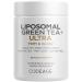 Codeage Liposomal Green Tea+ Ultra Potency - EGCG 90% Green Tea Extract Organic Matcha Green Powder Peppermint Lemon Peel - Vegan Non-GMO Gluten-Free - Liposomal Delivery - 60 Capsules