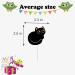 18pcs Cute Black Cat Cupcake Toppers for Boys Girls Pet Baby Shower Kitten Meow Party Supplies Favor Glitter Black Cat Themed Birthday Party Decorations - Buy Online on GoSupps.com