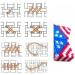 Justdolife 12PCS Star Shape Needlepoint Canvas - DIY Plastic Blank Canvas for Needlework Craft - Buy Online on GoSupps.com