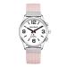 HORKENT German -speaking clock women with big digits self -hired for visually impaired blind or older people nylon pink