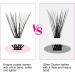 Fadlash 14mm D Curl Cluster Eyelash Extensions - 30 Root Individual Lashes, 0.07mm Thickness - Buy Online on GoSupps.com