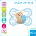 MAM Perfect Silicone Pacifier Set for Boys 0-6 Months | 3 Pacifiers & Sterilized Transport Boxes - International Shipping Available - Buy Online on GoSupps.com