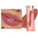 YOUNG VISION Hydrating Liquid Lipstick & Gloss Tint - Oil Infused Versatile Nude to Red Shades Cushion Applicators - Labial Liquido & Brillo Labial 03 - Sunset Glow | International Shipping Available - Buy Online on GoSupps.com