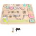 Dementia Fidget Board - Calming Sensory Activities for Adults with Autism - Wooden Busy Board for Dementia - Buy Online on GoSupps.com
