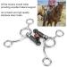 Doact Western Treensen Bit - Sweet Iron 5.5 Slider Roller O-Ring Bridle Bits for Horses | Junior Cowhorse Copper Eggbutt Dog Bone 3-Part Loose - Buy Online on GoSupps.com