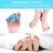 Durable Toe Separators for Bunions & Hammertoes - 6 Pairs for Men and Women | Treat Plantar Fasciitis, Toe Spacers Set - Buy Online on GoSupps.com