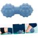 Tovinanna Double Massage Foot Balls - Silicone Acupuncture Gauge for Muscle Relief | Fitness & Yoga Tool - 15x6cm Blue - Buy Online on GoSupps.com
