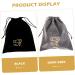WOONEKY 2pcs Hair Dryer Bag Storage Bags for Travel Storage Bag for Bathroom Multifunctional Bag Flannel - Buy Online on GoSupps.com