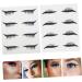 Mipcase 8 Pairs Glitter Eyeliner Eye Line Stickers Eyeliner Tape Eye Makeup Sticker Eyelash Miss Cosmetics 1 count (Pack of 1) As Shown - Buy Online on GoSupps.com
