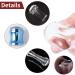 Shop Luvadeyo 3-Piece Nail Art Stamper Set - Double-End Silicone Jelly Nail Stamping Tools for DIY Manicure - Transparent & Blue - Buy Online on GoSupps.com
