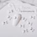 10Pcs 3D Bowknot Crystals Nail Charms Bow Nail Art Decor Rhinestones Press On Nails Manicure Accessories for Women Nail Embellishments Resin Rhinestone Nail Decorations Nail Charms - Buy Online on GoSupps.com