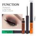 Matte Liquid Eyeliner Set - 12 Colors, Waterproof & Long Lasting for Women/Girls - Buy Online on GoSupps.com