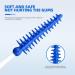 160 Double Use Interdental Brushes with Storage Case - Wisdom Dental Floss for Braces & Oral Care Tool (Blue) - Perfect for Dental Hygiene - Buy Online on GoSupps.com