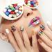 8 Boxes Nail Art Strass | Mixed Size Pearls & Glitter Stones | 3D Decoration with Wax Pen & Tweezers | DIY Jewelry & Nail Art Supplies - Buy Online on GoSupps.com
