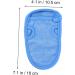 4pcs Healeved Baby Mitts & Infant Sponge Set - Blue Bath Towel & Shower Glove - Buy Online on GoSupps.com
