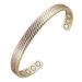 Magnetic jewelry copper bracelet 8 strong magnets can effectively treat arthritis and migraines natural magnetic field therapy