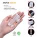 50PCS 10ml Lip Gloss Tubes with Syringes and Organza Bags - Refillable Lip Balm Containers for DIY Cosmetic - Empty Squeeze Tubes with Labels Stickers - Buy Online on GoSupps.com